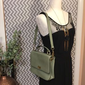 J Crew Edie Satchel Mint Green